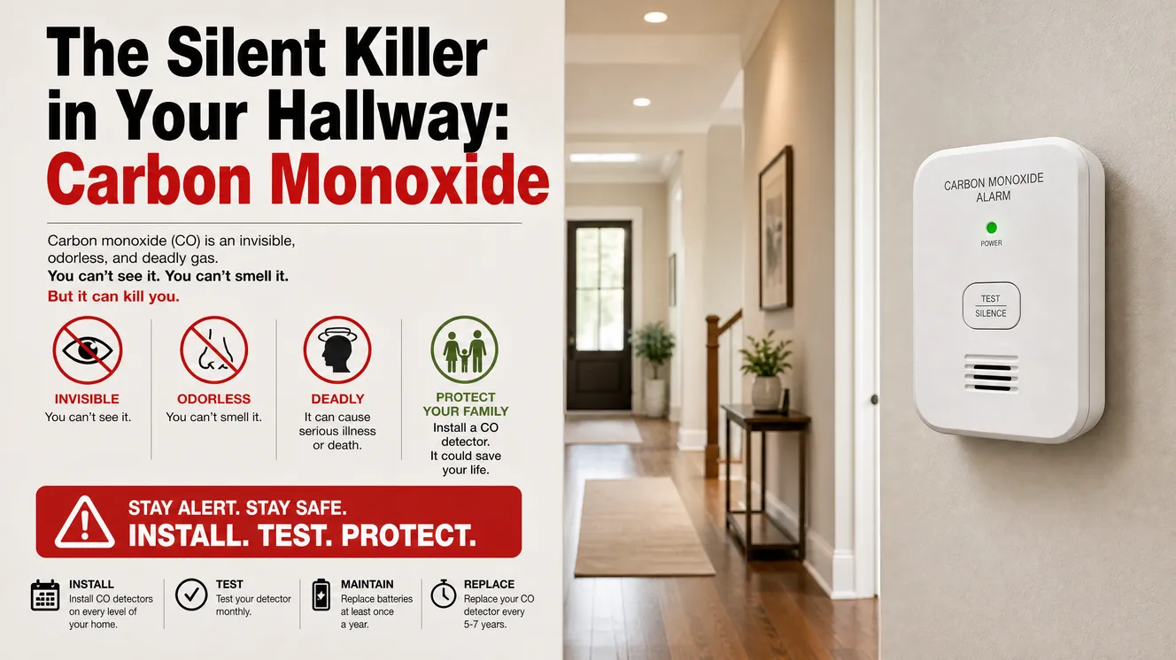 The Silent Killer in Your Hallway: Carbon Monoxide Basic