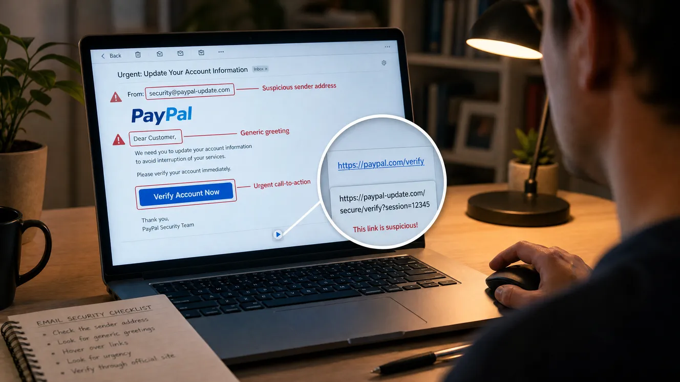 How to Spot a Phishing Message Before You Click