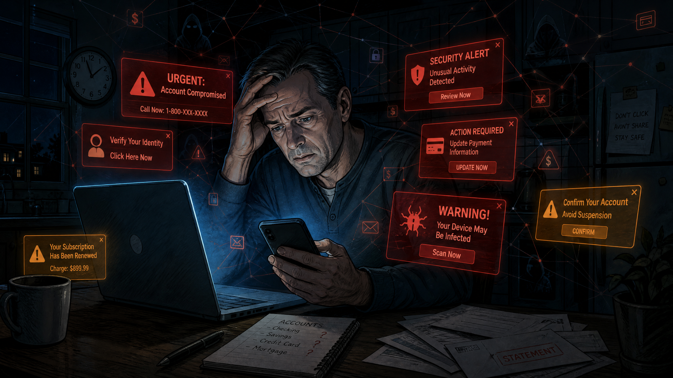 The Scams Hitting Ordinary People Right Now